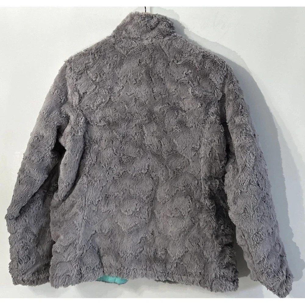 Girls The North Face Reversable Mossbud Jacket Sz XL 18